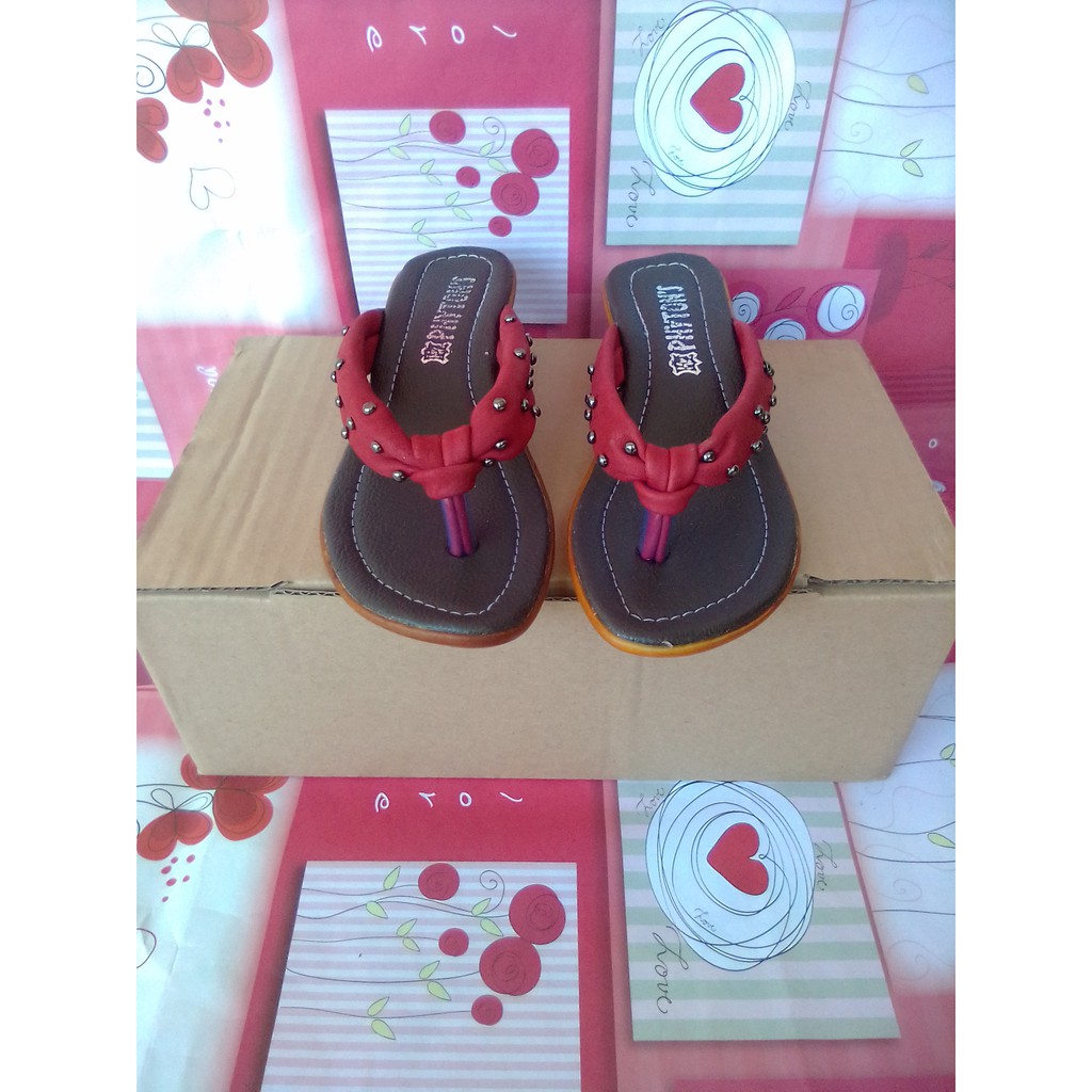 Sandal Wanita Knip Asli Kulit Sapi MURAH