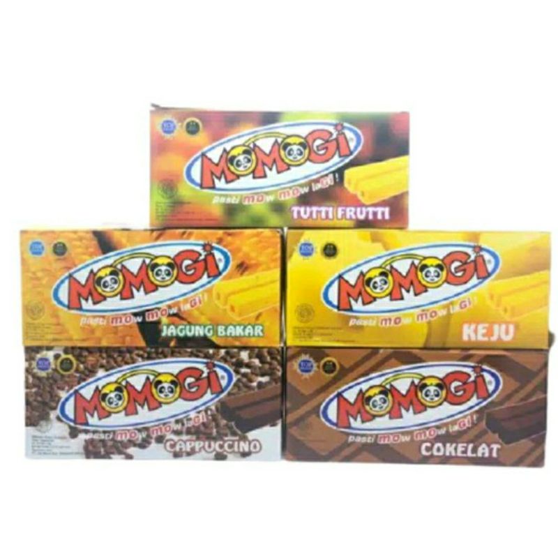 

MOMOGI STICK SNACK BOX ISI 10 x 12gr | 20 X 4.5gr