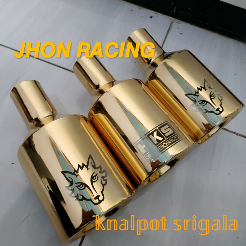 knalpot serigala gold series l300 dan non turbo