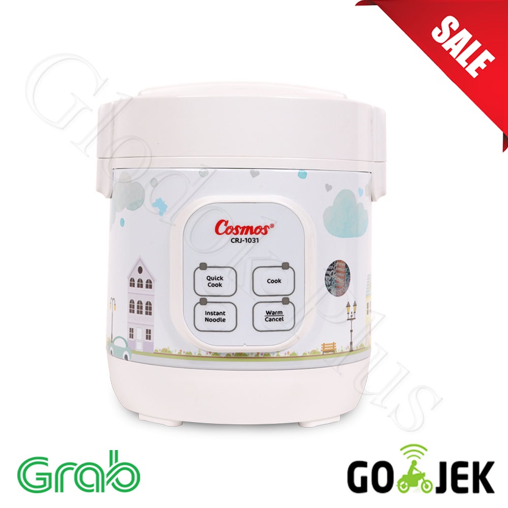 cosmos crj-1031 digital rice cooker portable mini 0.3 l crj1031 4 in 1