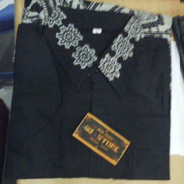 Bswart Batik Hrb026 Kenongo Hem Pendek Padi Pekalongan M L Xl Batik Pria Murah Modern Grosir