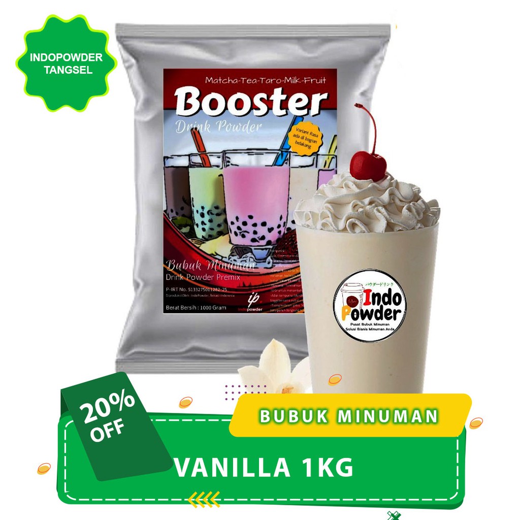 

Bubuk Minuman Rasa Vanilla Blue 1Kg / Bubuk Powder Minuman Kekinian