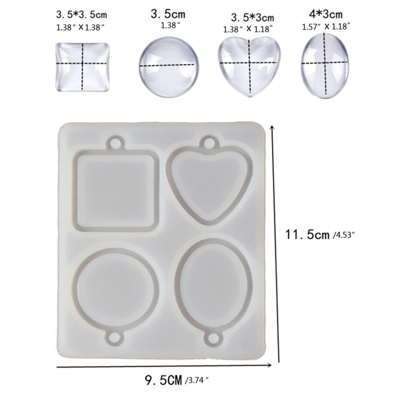 Siy Cetakan Epoxy Resin Untuk Membuat Perhiasan Kalunggelangcincin