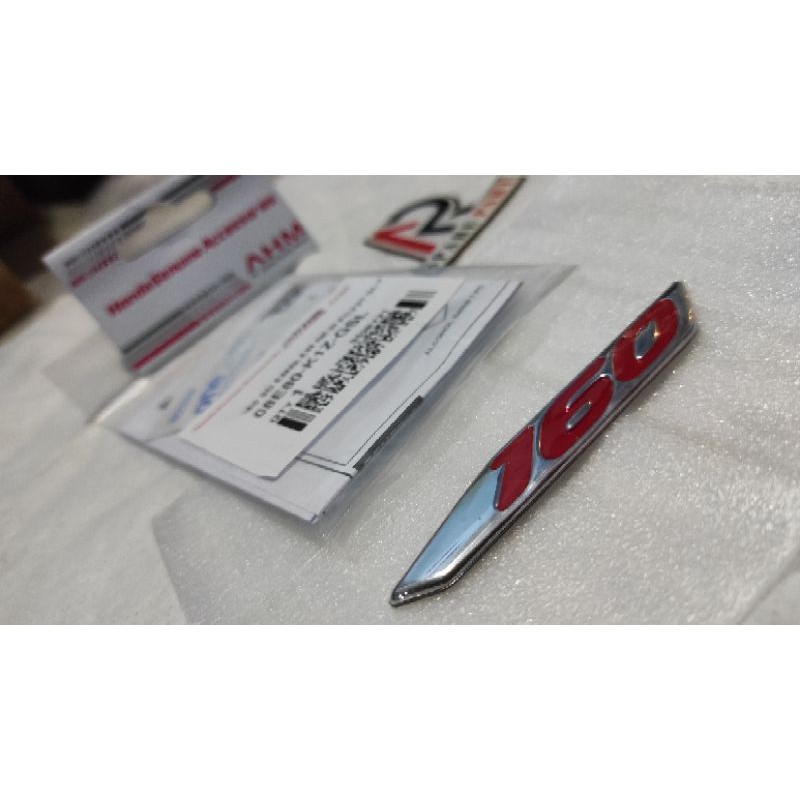 Emblem 160 3D k1z / emblem pcx 160 red / Emblem 160 red
