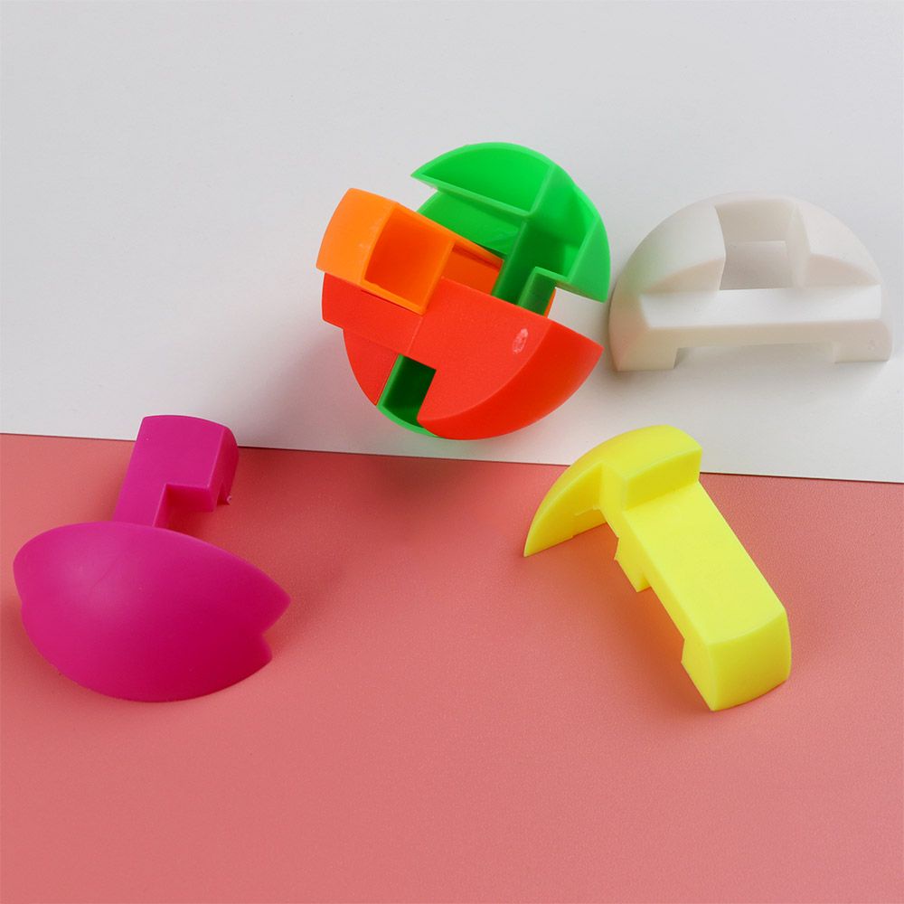 QUINTON Mini Puzzle Plastic Assembling Ball Toy Ball Gift Creative Education Toy Children Multi-color Block/Multicolor