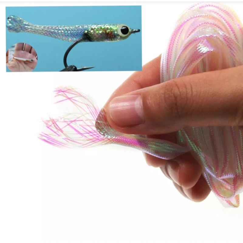 Benang Mutiara Plintir✓  Benang Kilat Firelock | Benang KENZI RAINBOW LINE ✓ Bulu Mutiara Aurora Thr