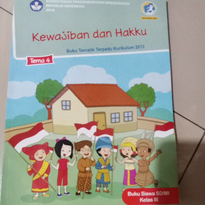 

buku tema 4 bekas