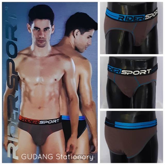 Rider Sport Men Brief R 371 B [ isi 2 pcs ]