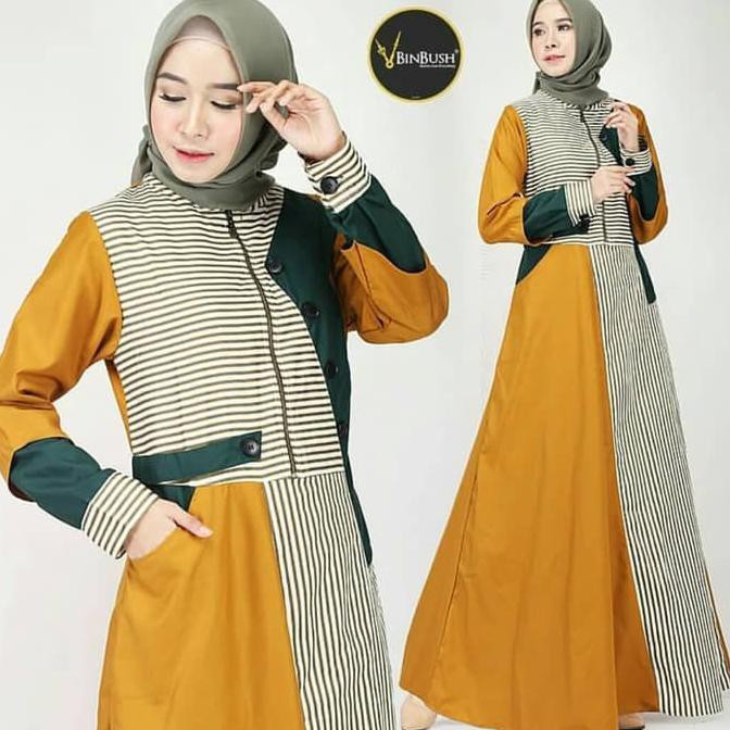 Baju Gamis Wanita Terbaru Abidah Dress Termurah