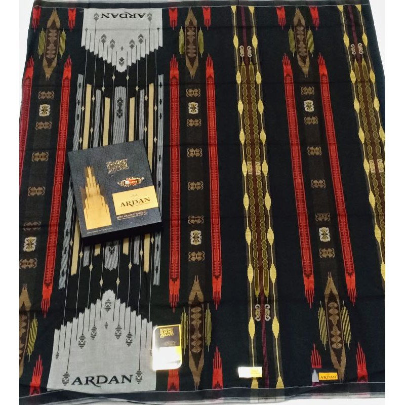 sarung ardan sgj gold warna hitam