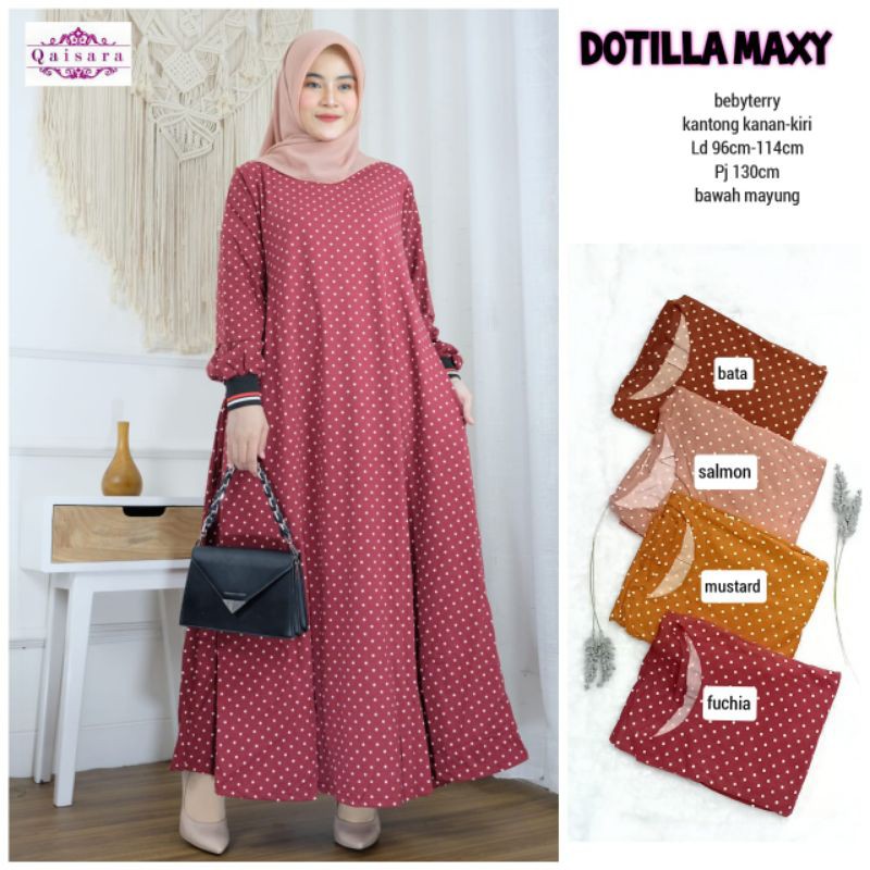 DOTILLA MAXY GAMIS MUSLIM BY QAISARA