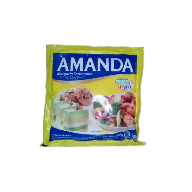 

AMANDA MARGARIN SERBAGUNA-200g/ MARGARIN SERBAGUNA #MARGARIN #AMANDA