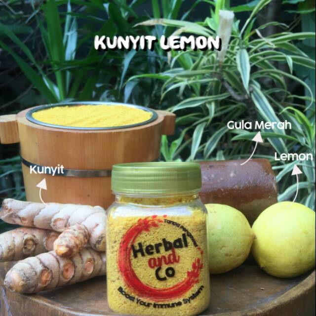 

Minuman Sehat Kunyit Lemon / Jamu Kunyit