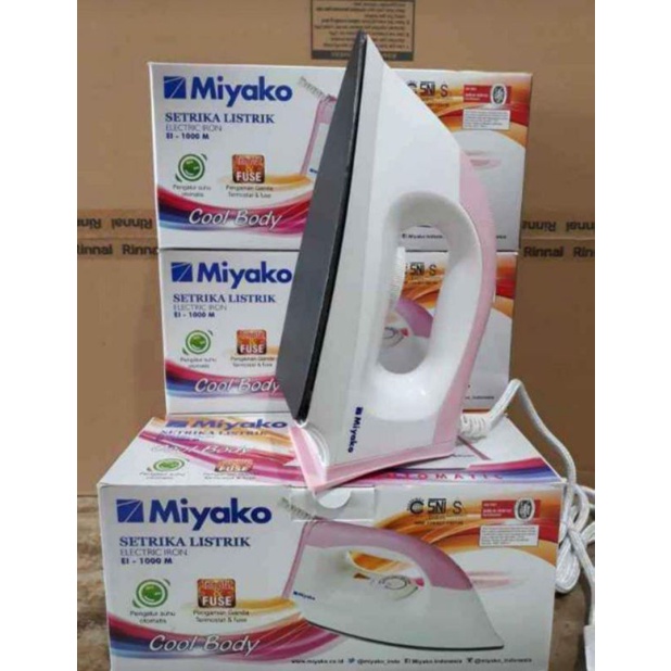Setrika miyako / setrika listrik miyako El - 1000 M