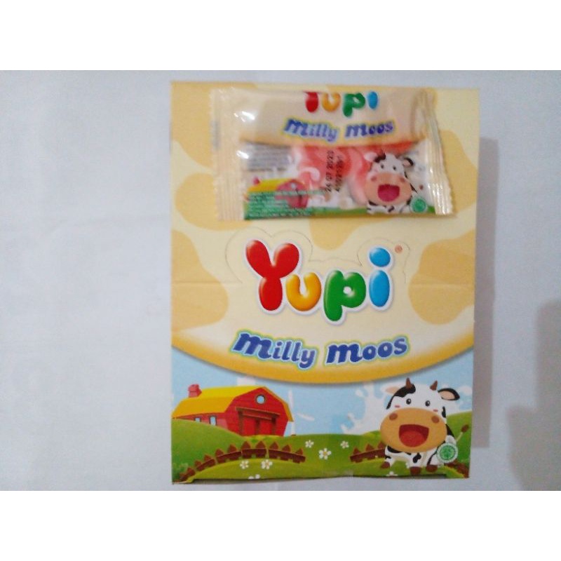 

Permen Yupi Dino land, Jungle fun & Milli moos box 24 pcs x 7gr/ yupi hewan / yupi sapi