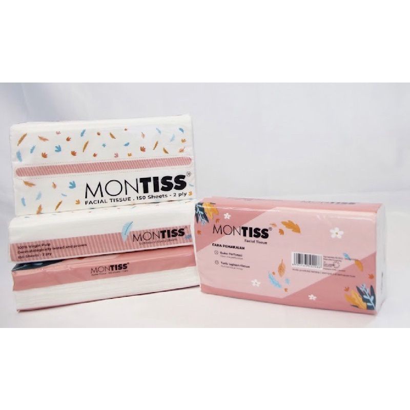 tissue montiss 150 sheets 2 ply