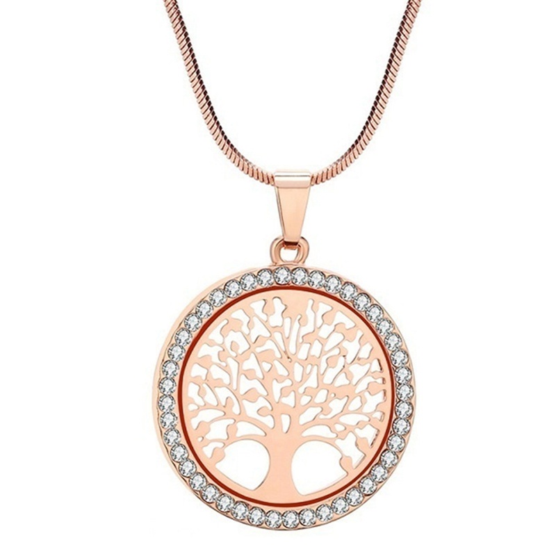 Popular Tree Of Life Pendant Necklaces For Women Elegant