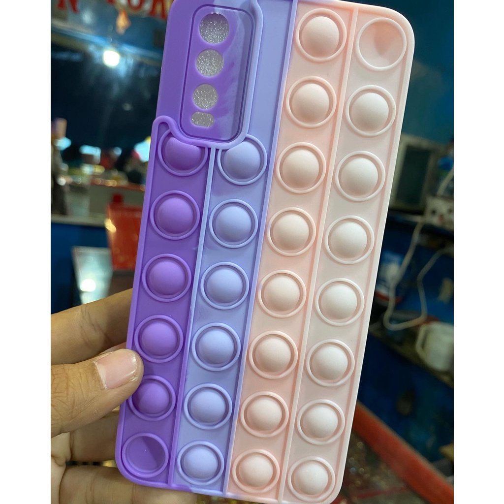 Softcase hp popit Vivo y20 / y20s / y12s / softcase pop it untuk hp vivo y20 / y20s / y12s model pop