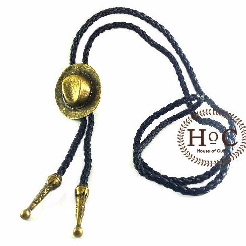 DASI BOLO TIE COWBOY BRONZE BOLO
