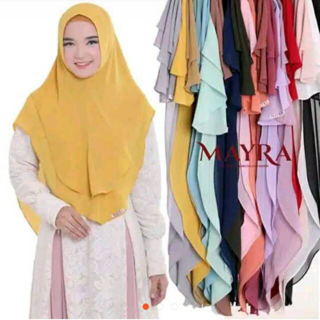 Khimar Oval by Mayra Original