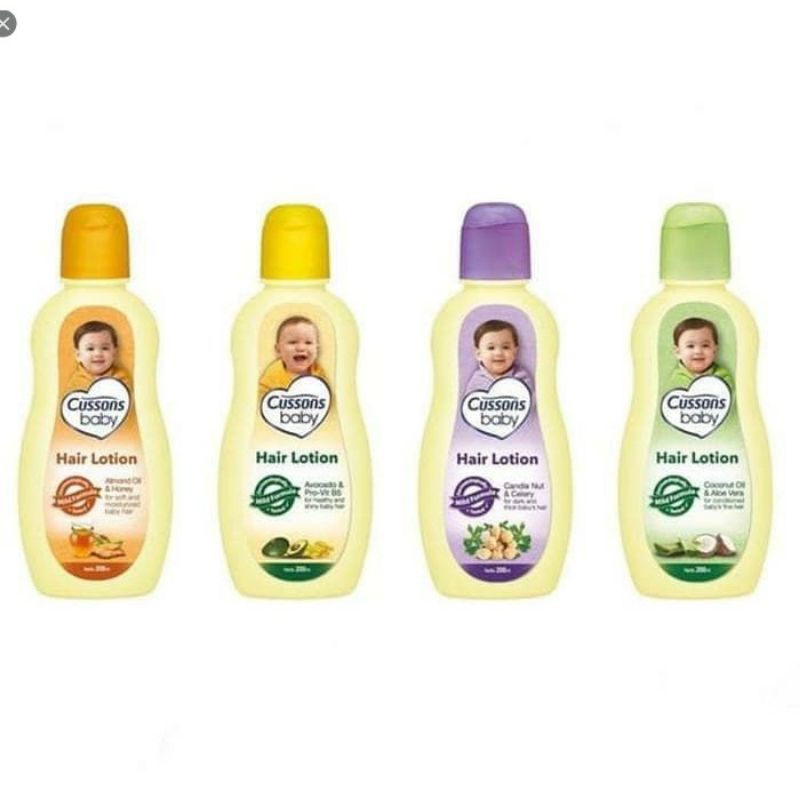 hair lotion cussons baby