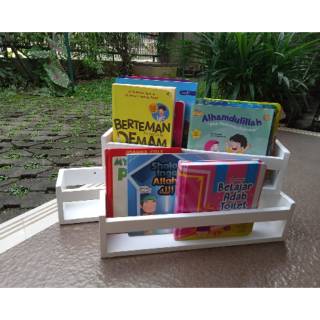 BASIT Rak Buku Dinding Shopee  Indonesia