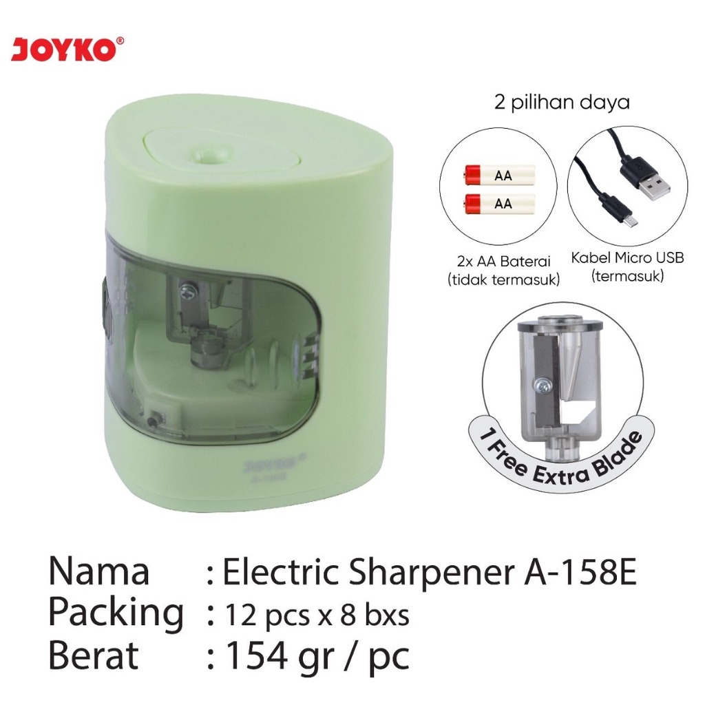 

rautan elektrik joyko a 158 E electric sharpener sleper
