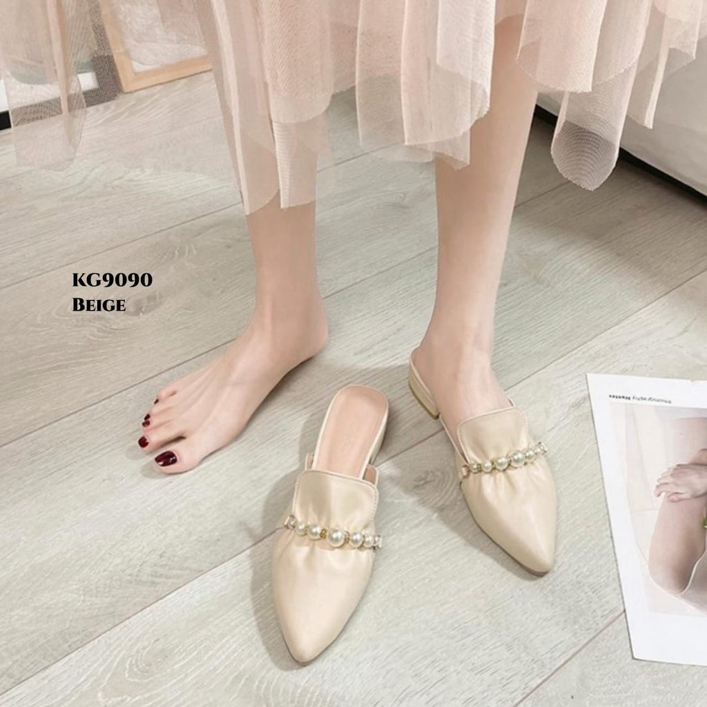 WYN SANDAL SLOPE PEARL KOREA DECOR KG9090