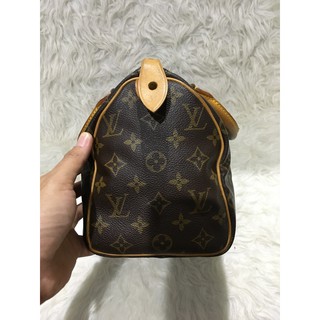  Tas  wanita branded  LOUIS VUITTON SPEEDY 25 Monogram MI0912 