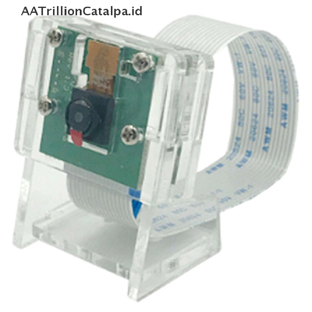 (AATrillionCatalpa) Bracket Akrilik Transparan Holder Kamera Untuk Raspberry Pi