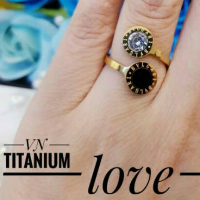 Cincin Titanium BV Spiral