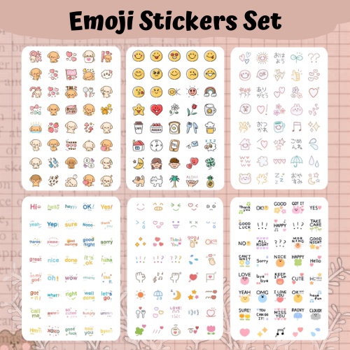 

[PART 1] Stickers Emoji | stiker aesthetic emoji | stiker lucu | stiker deco | emoji stickers | stiker jurnal