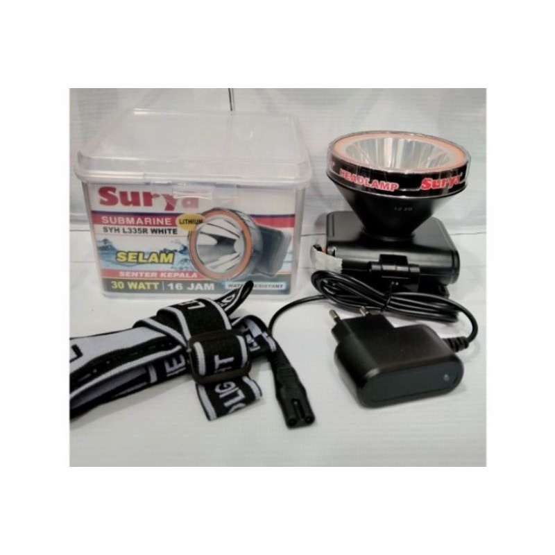 Senter Kepala Selam Surya 30 Watt SYH 335R