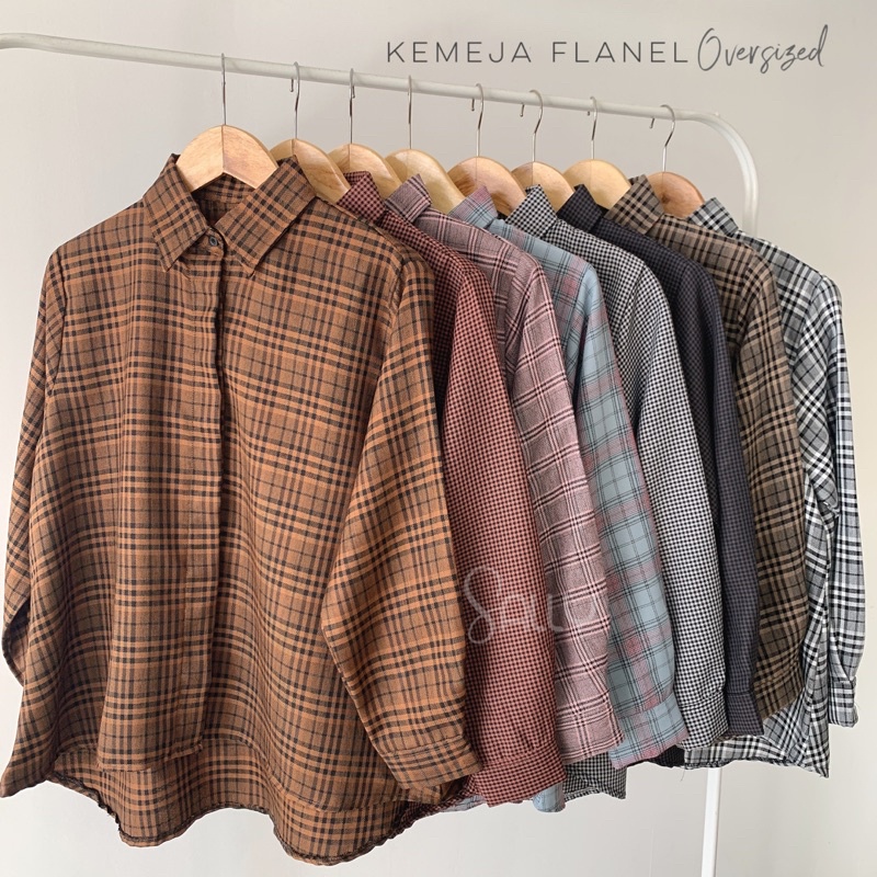 Kemeja flannel