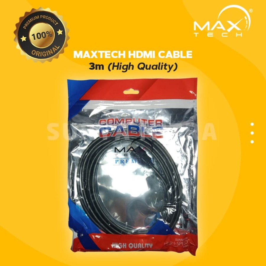 Kabel HDMI Maxtech 3m HQ