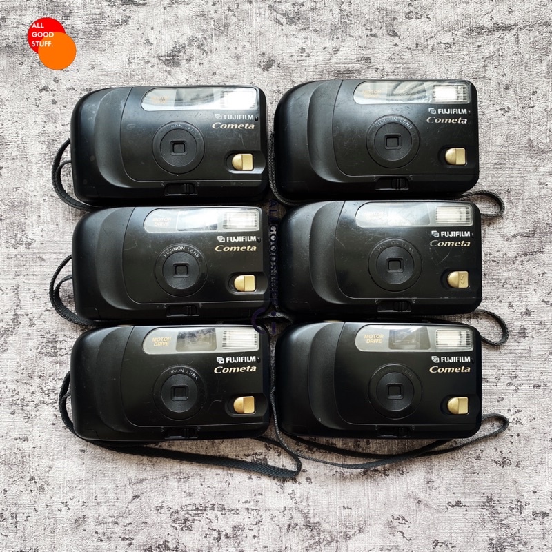 KAMERA ANALOG - FUJI ZIPP / FUJI FLEZZ / NOVACAM I / FUJI STARR / FUJI COMETA / FUJI MDL 9 / FUJICA M1 KAMERA ANALOG SAKU REUSABLE MURAH 35M MULUS ROLL FILM-1