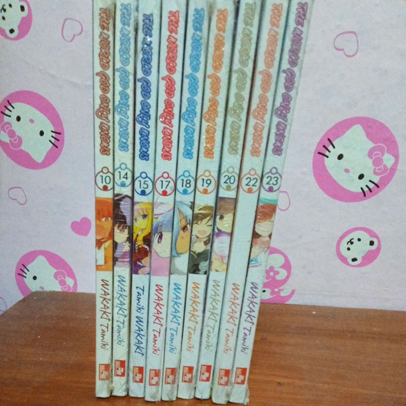 Komik The World God only Knows cabutan