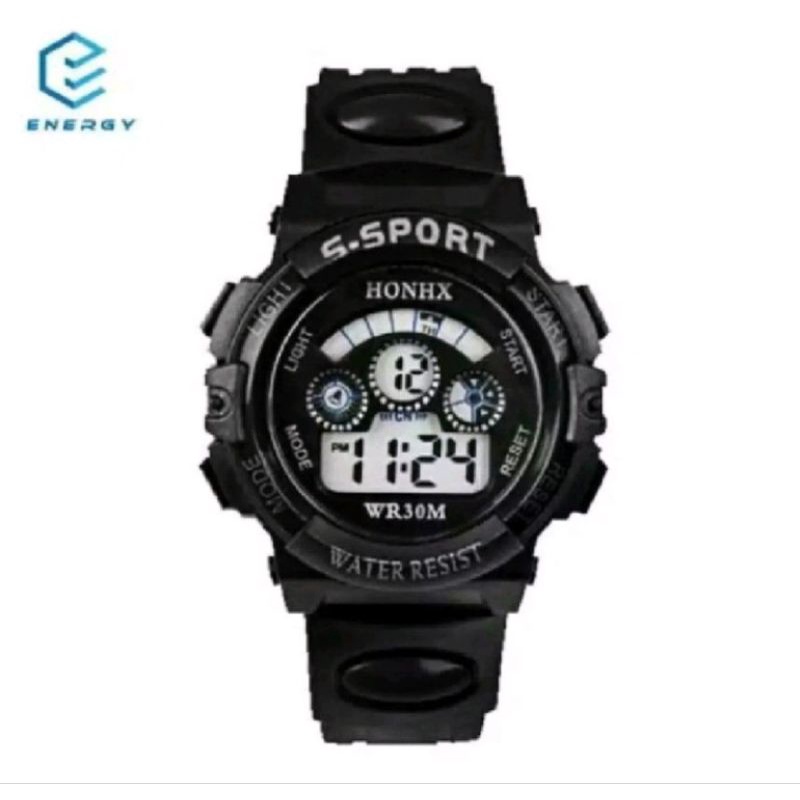 JAM TANGAN RUBBER SPORT 1790 DIGITAL TERLARIS IMPORT