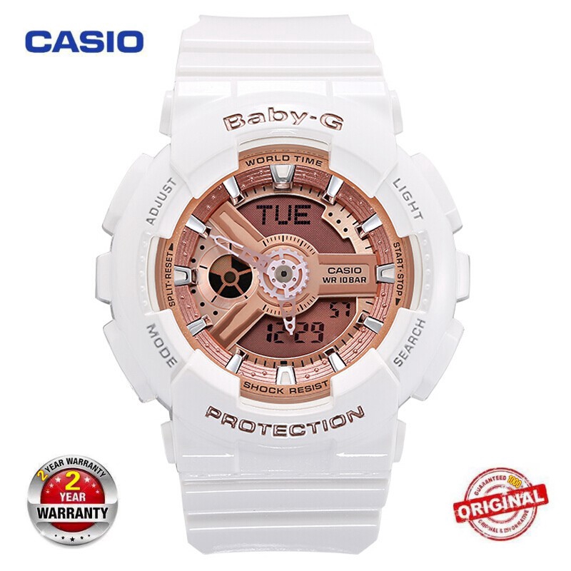 white sport watch women's
