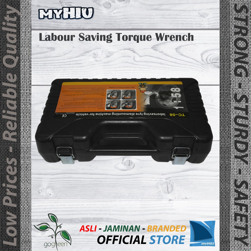 Kunci Penghemat 58x Tenaga Buka Pasang Roda Truk 21 x 38 x 41 mm / Set Labor Saving Wrench TC-58