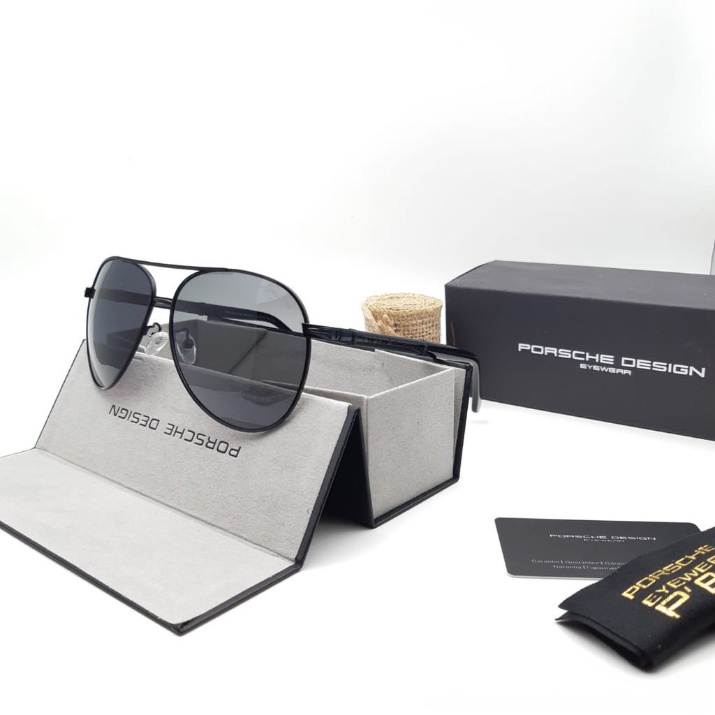 Kacamata Gaya PORSCHE DESIGN 8738 FULLSET LENSA POLARIZED