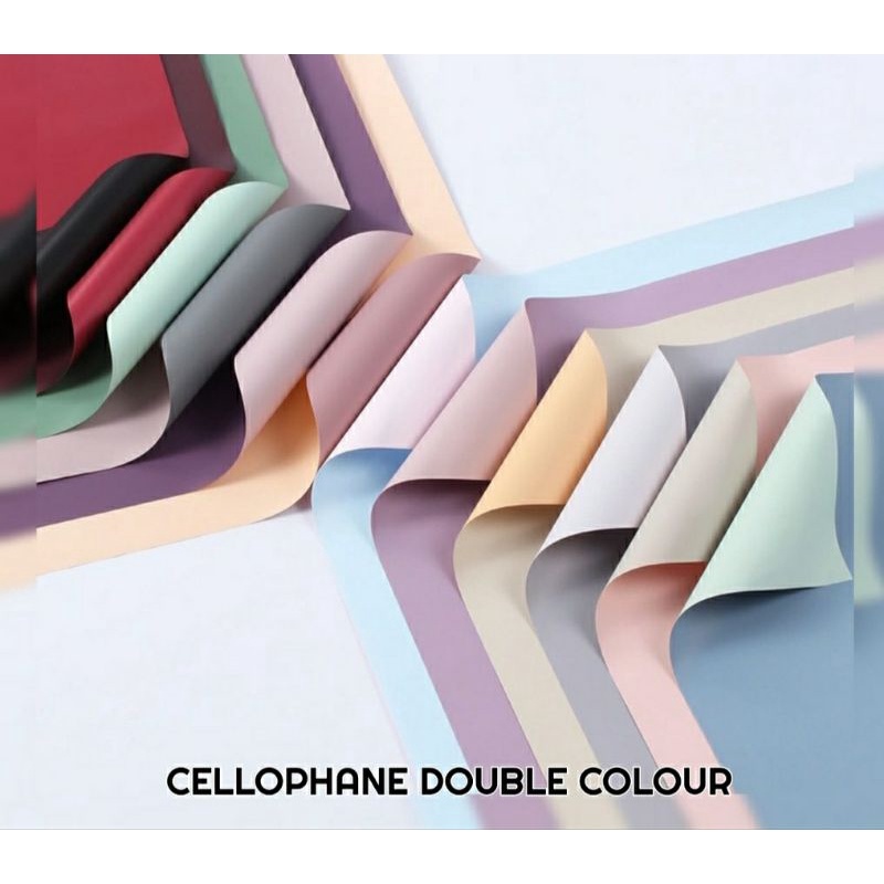 

chellophane double color