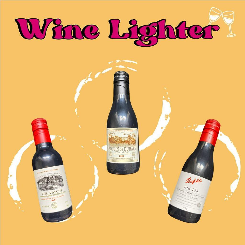 WINE LIGHTER | KOREK WINE | KOREK MINUMAN | KOREK UNIK | KOREK VIRAL