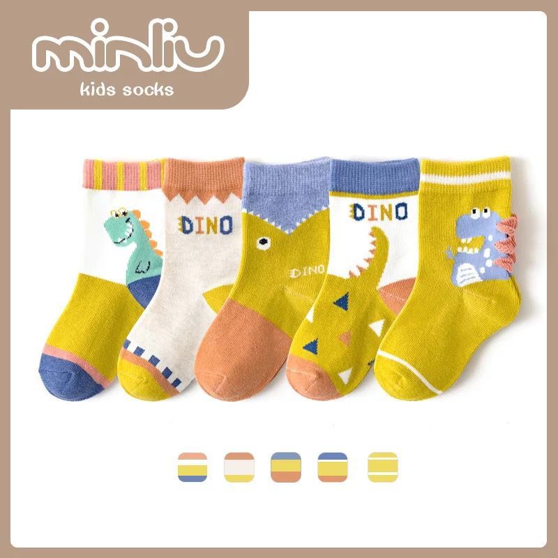 Kaos Kaki Anak Katun Premium Isi 5