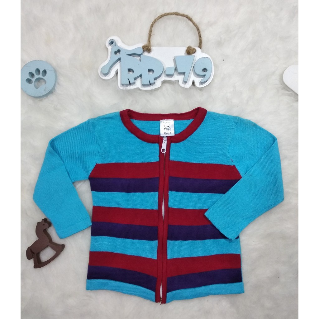 Cardian rajut baju atasan anak outerwear bayi anak - 1T