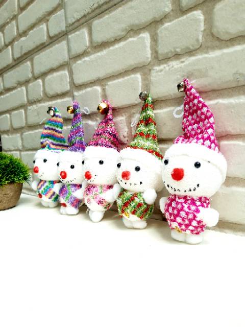 SNOWMAN HIASAN NATAL MURAH DEKORASI AKSESORIES CHRISMAS MURAH