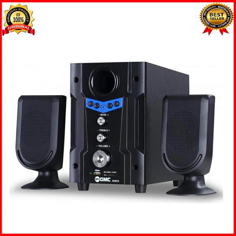 Salon Aktif Blutut GMC 888D2-BT/Speaker Bluetooth GMC Superbass