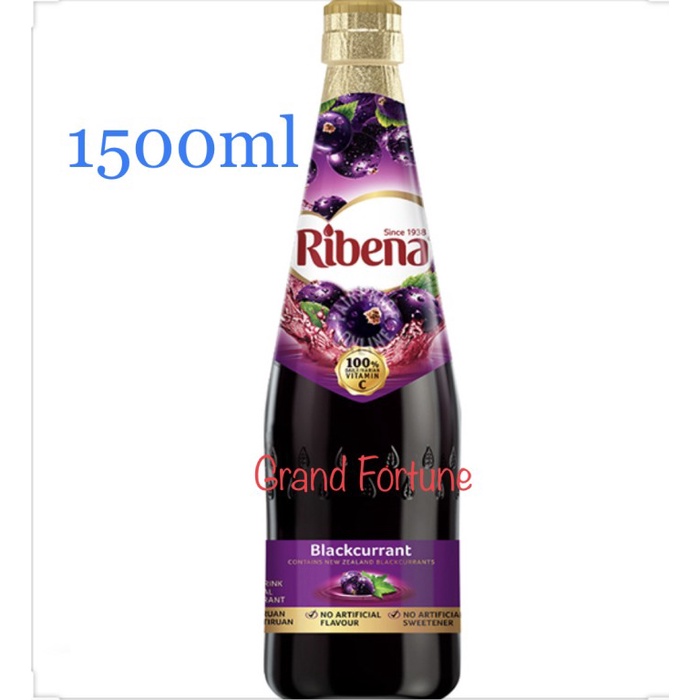 

Ribena Blackcurrant 1500ml Premium UK Blackcurant