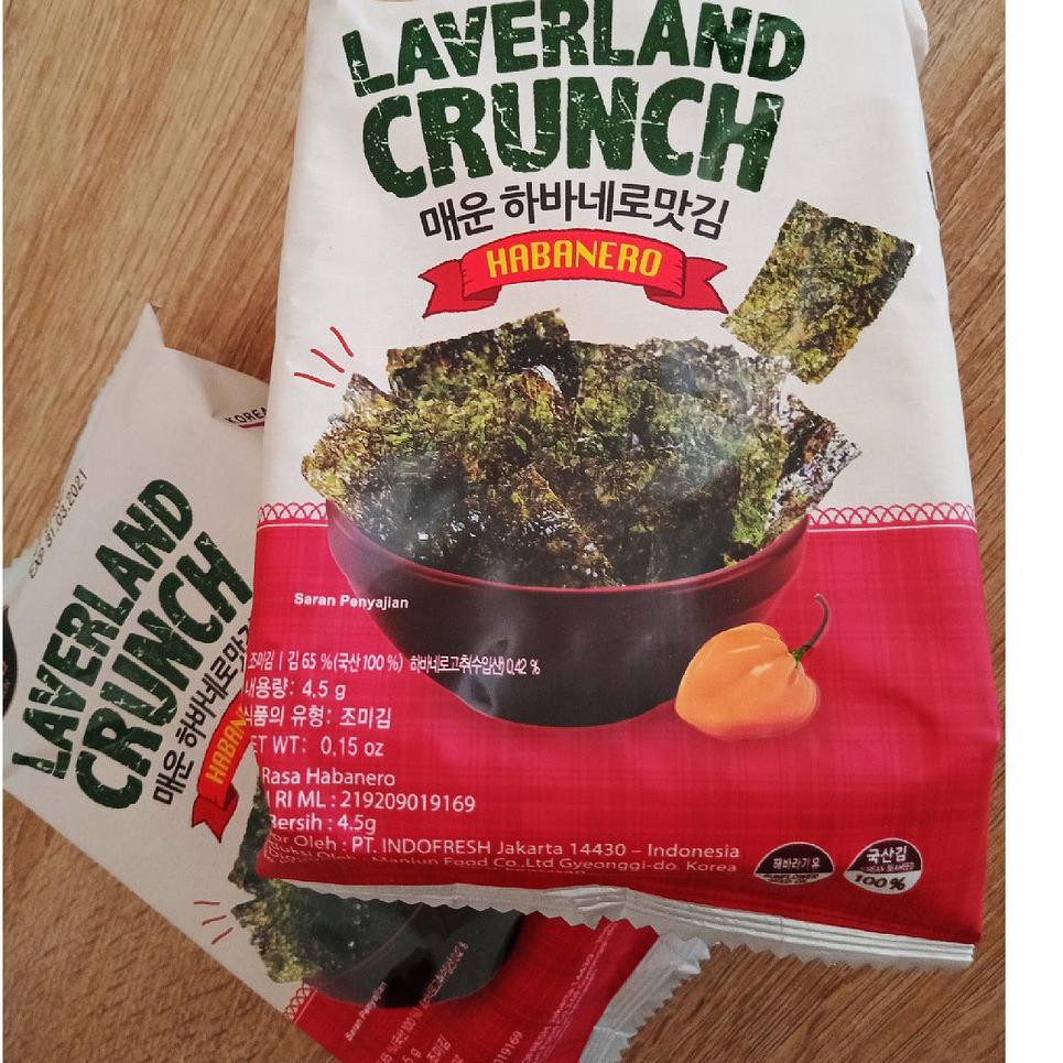 

Banting harga,,, Laverland Crunch / Seawed Korea / Rumput Laut Panggang