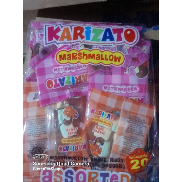 Marshmallow Karizato pak isi 20 pcs